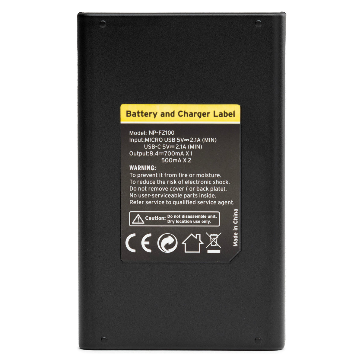 Koah 2000mAh Li-ion Batteries for Sony NP-FZ100 (2-Pack) with LCD Dual Charger (Open Box)