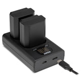 Koah 2000mAh Li-ion Batteries for Sony NP-FZ100 (2-Pack) with LCD Dual Charger