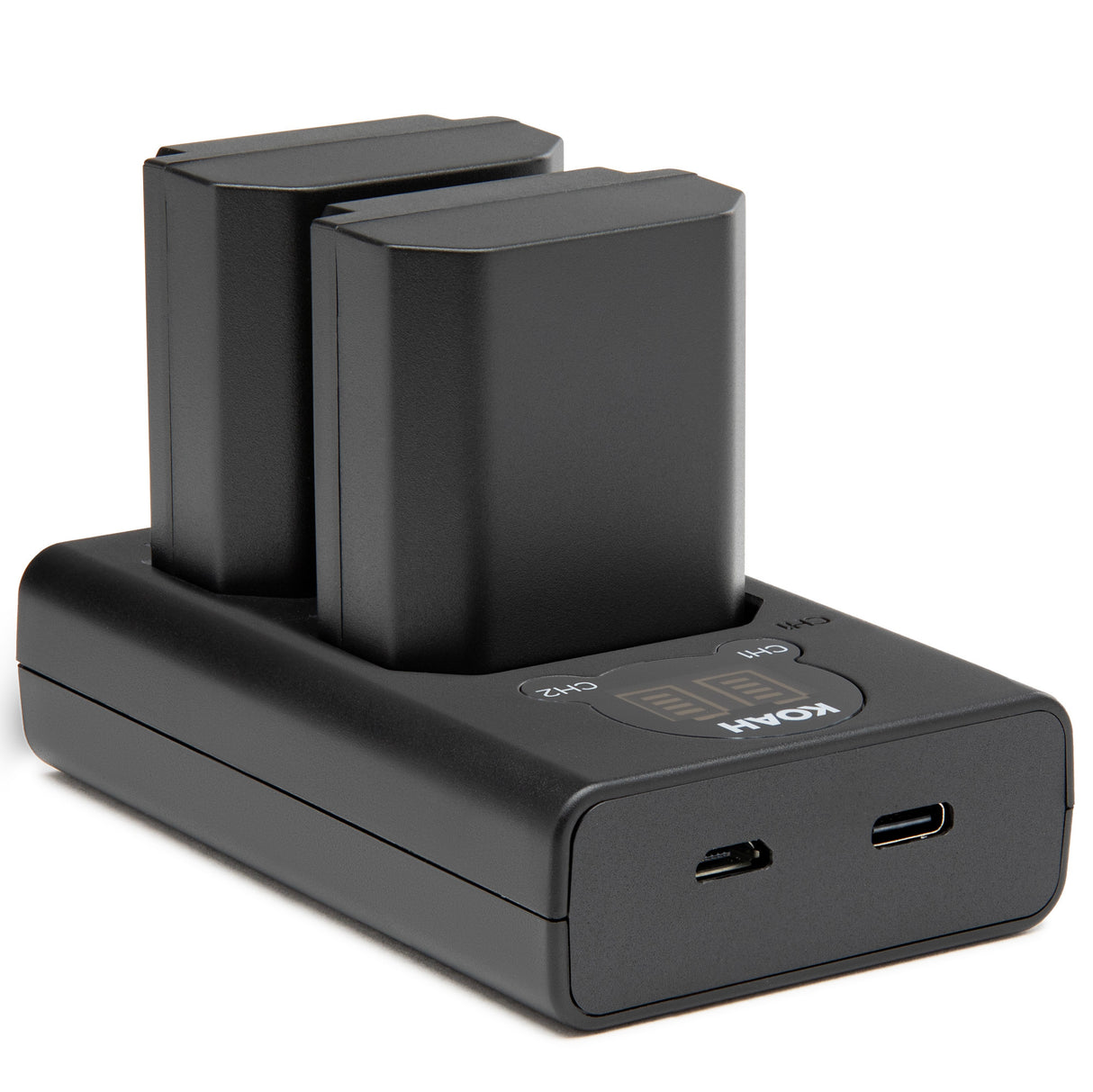 Koah 2000mAh Li-ion Batteries for Sony NP-FZ100 (2-Pack) with LCD Dual Charger