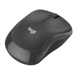 Logitech M240 Silent Cordless Long Range Bluetooth Mouse with Pre-Installed AAA Battery (Graphite)