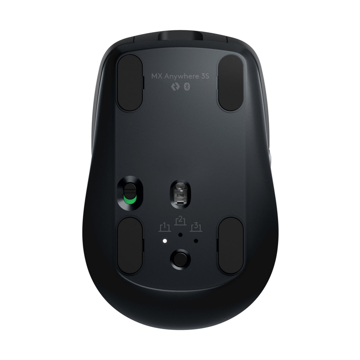 Logitech MX Anywhere 3S Compact Bluetooth Performance Mouse (Black)