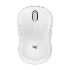 Logitech M240 Silent Cordless Long Range Bluetooth Mouse with Pre-Installed AAA Battery (Off-White)