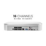 Lorex Fusion 4K 16 Camera Capable (8 Wired and 8 Wi-Fi) 2TB Wired NVR System with 8MP Cameras