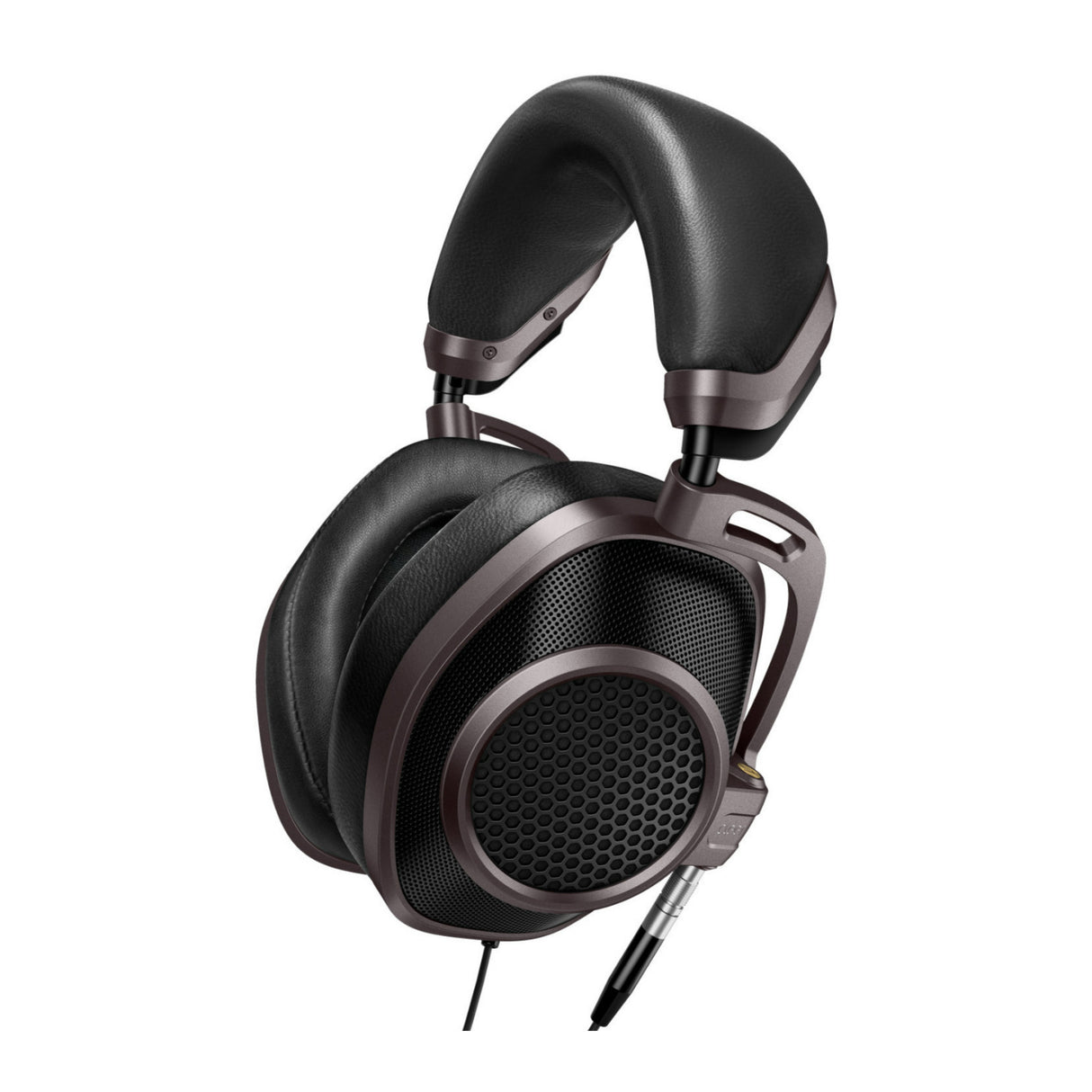 Cleer Audio Next Wired Open-Back Sheepskin Earpads Audiophile Aluminum Alloy Headphones (Titanium)