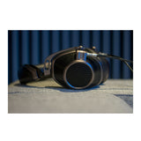 Cleer Audio Next Wired Open-Back Sheepskin Earpads Audiophile Aluminum Alloy Headphones (Titanium)