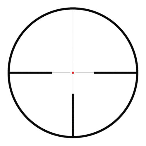 Hawke Sport Optics 4-12x50 Vantage Riflescope (L4A Dot Illuminated Reticle, Matte Black)