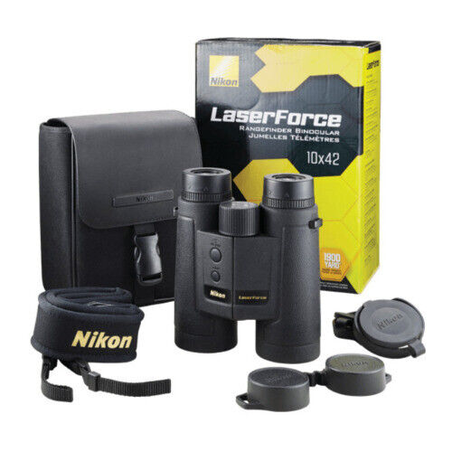 Nikon 10x42 LaserForce Rangefinder Binoculars (Open Box)