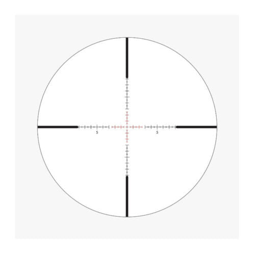 Athlon Optics Talos 6-24×50 ATMR1 MIL Fully Multi-Coated, Waterproof and Fogproof Riflescope (Black)