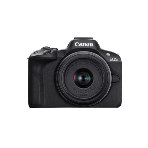 Canon EOS R50 Mirrorless Camera with 18-45mm and 55-210mm Lenses (Black)
