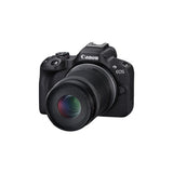 Canon EOS R50 Mirrorless Camera with 18-45mm and 55-210mm Lenses (Black)