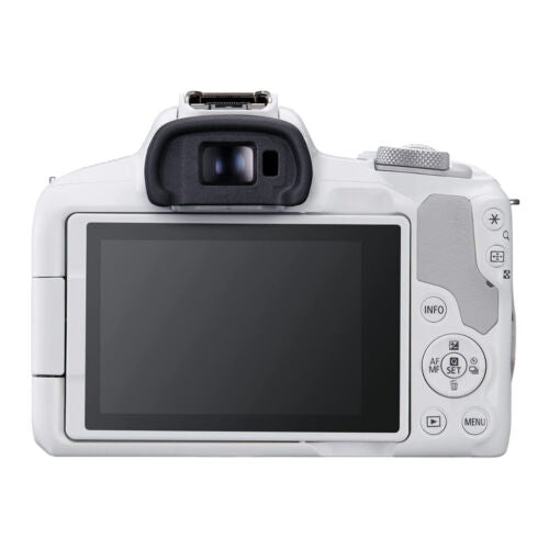 Canon EOS R50 Mirrorless Vlogging Camera with 24.2 Megapixel CMOS Sensor (White)