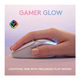 Logitech G705 Wireless Gaming Mouse with LIGHTSYNC RGB Lighting (White Mist)