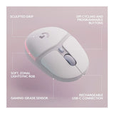 Logitech G705 Wireless Gaming Mouse with LIGHTSYNC RGB Lighting (White Mist)