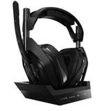 ASTRO Gaming A50 Wireless Headset + Base for PlayStation 4/PC (Black/Silver) - Refreshed Version