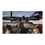 Bushnell Legend 3-9x40, Multi-X Reticle, Waterproof, and Fogproof Illuminated Riflescope (Black)