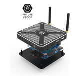 BuzzTV Thermal Efficient X5 128 AI Max 4K UHD Android OS 11 Set-Top Box with BT-400 Remote Control