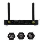 BuzzTV Thermal Efficient X5 128 AI Max 4K UHD Android OS 11 Set-Top Box with BT-400 Remote Control