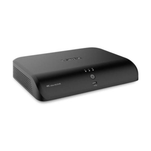 Lorex 4K 8 Channels 2TB Wired DVR System with Six 4K Deterrence Bullet Cameras, Color Night Vision