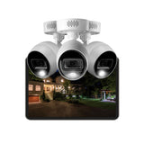 Lorex 4K 8 Channels 2TB Wired DVR System with Six 4K Deterrence Bullet Cameras, Color Night Vision