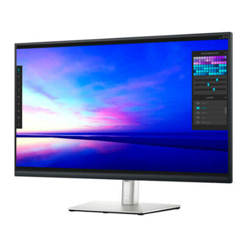 Dell P3221D 31.5 Inch 16:9 1440p QHD IPS USB-C HDMI DP Thin Bezel Monitor