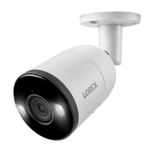 Lorex 4K Ultra HD Smart Deterrence IP 8MP Color Night Vision Two-Way Audio Remote Access Camera
