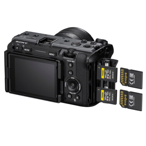 Sony Cinema Line FX30 Super 35 Camera (Body Only) - Compact cage-free design with 4K up to 120p