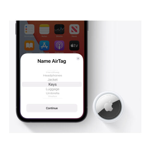 Apple AirTag with Ultra-Wideband and Bluetooth LE Technology, Works with Find My App (4-Pack)