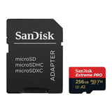 SanDisk 256GB Extreme Pro Captures 4K UHD Video, 200MB/s Read and 140MB/s Write microSD UHS-I Card