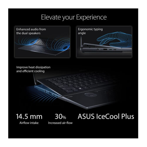 Asus ZenBook Pro 16-Inch 4K OLED 3840x2400 Resolution 2 TB Storage Touchscreen Notebook
