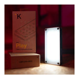 Kelvin Play Full Color Spectrum RGBACL 18W LED Panel Bluetooth Pocket Light with Built-in Battery