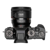 Fringer EF-FX II Adapter for Canon EF Mount and Fujifilm X Mount with Fast PDAF and EXIF Recording