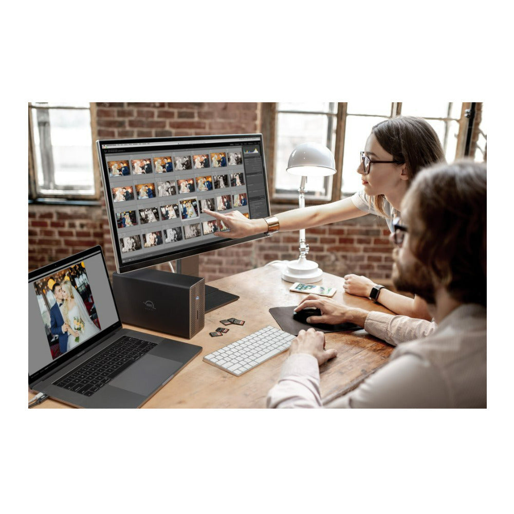 OWC Gemini Thunderbolt Dock and Dual-Bay RAID External Storage Enclosure (Black)