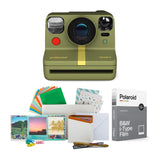 Polaroid Now+ Instant Camera Generation 2 (Forest Green) w/Film Kit & B&W Film Bundle