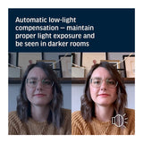 Poly Studio P5 Professional Full HD 1080p 2-Inch Webcam with Microphone and Tripod Mount (White)