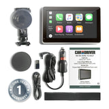 Car and Driver Intellidash 7-Inch IPS Touchscreen Bluetooth Multimedia Player (Open Box)