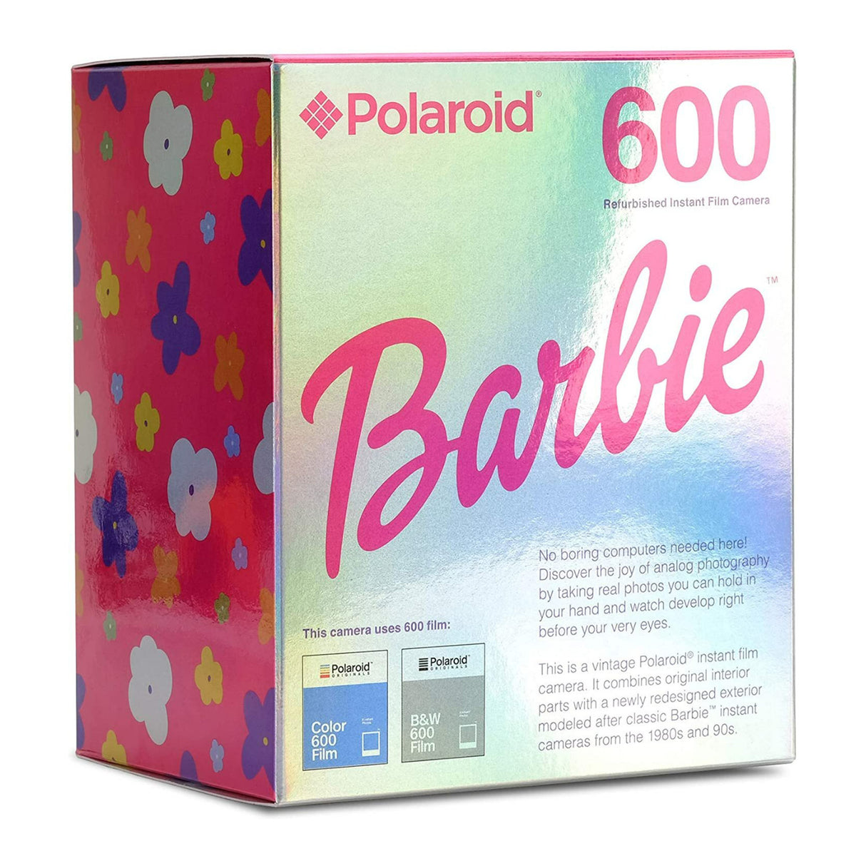 Polaroid 600 Barbie Throwback Instant Camera