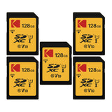 Kodak 128GB SD Class 10 UHS-I U1 V10 Full HD Memory Card with Up to 25MB/s Speed (5-pack)