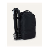 Urth Arkose 20L Modular Weatherproof Lightweight Front Zip Backpack and Small Camera Insert (Black)