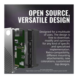 Cooler Master Pi Case 40 with Aluminum Core Heatsink, Easy-Access Ports, and Universal Mounting