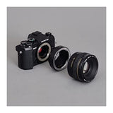 Urth Lens Mount Light-Sealed Adapter Compatible with EF/EF-S Lens to Micro Four Thirds Camera Body