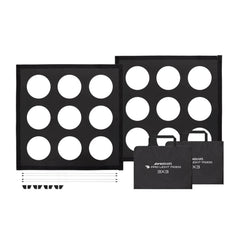 Westcott Pro Light Adjustable Corner System and Hook-And-Loop Tape Lining Mods 3 x 3 (2-Pack)