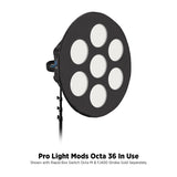 Westcott Pro Light Adjustable Corner System and Hook-And-Loop Tape Lining Mods Octa 36 with Case