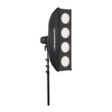 Westcott Pro Light Adjustable Corner System and 1.5-Inch Hook-And-Loop Lining Mods 1 x 3 (2-Pack)