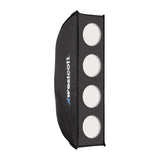 Westcott Pro Light Adjustable Corner System and 1.5-Inch Hook-And-Loop Lining Mods 1 x 3 (2-Pack)