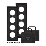 Westcott Pro Light Adjustable Corner System and 1.5-Inch Hook-And-Loop Lining Mods 1 x 3 (2-Pack)