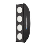 Westcott Pro Light Adjustable Corner System and 1.5-Inch Hook-And-Loop Lining Mods 1 x 3 (2-Pack)