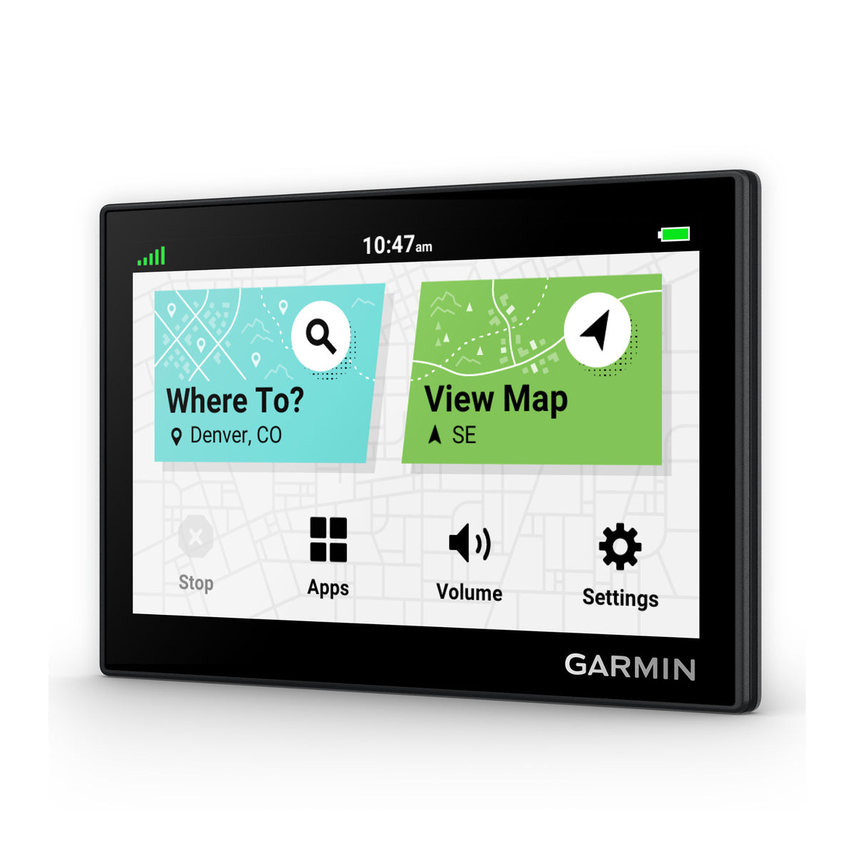 Garmin Drive 53 GPS Navigator With Kratos Power 36W 2-Port Car Charger Bundle