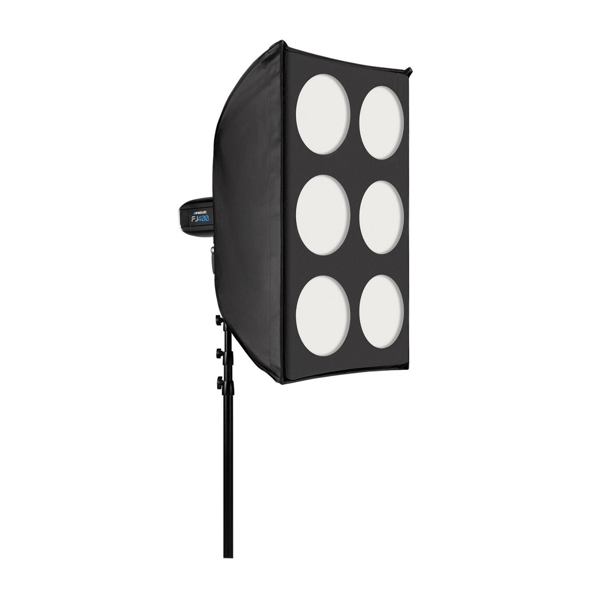 Westcott Pro Light Adjustable Corner and 1.5-Inch Hook-And-Loop Mods 2x3 (Rapid Box Switch, 2-Pack)
