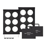 Westcott Pro Light Adjustable Corner System and Hook-And-Loop Tape Mods 2 x 3 (Standard, 2-Pack)