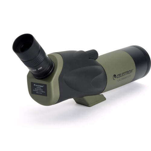 Celestron Ultima 65mm Spotting Scope and TrailSeeker Tripod and Smartphone Adapter Bundle